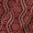 Gamathi Cotton Natural Dyed All Over Border Print Maroon Colour 45 Inches Width Fabric freeshipping - SourceItRight