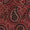 Gamathi Cotton Maroon Colour Double Kaam Natural Paisley Print 45 Inches Width Fabric freeshipping - SourceItRight