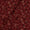 Gamathi Cotton Maroon Colour Quirky Double Kaam Natural Print 43 Inches width Fabric freeshipping - SourceItRight