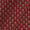 Gamathi Cotton Maroon Colour Double Kaam 46 Inches Width Natural Print Fabric freeshipping - SourceItRight
