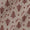 Gamathi Cotton Off White Colour Double Kaam Natural Print Fabric freeshipping - SourceItRight