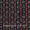 Gamathi Cotton Black Colour Double Kaam Natural Geometric Print Fabric freeshipping - SourceItRight