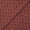 Gamathi Cotton Maroon Colour Double Kaam Natural Print  Fabric Cut of 1 Meter freeshipping - SourceItRight