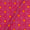 Soft Cotton Crimson Pink Colour Bandhani Print 43 Inches Width Fabric freeshipping - SourceItRight