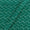 Soft Cotton Teal Green Colour Chevron Print Fabric 9450GJ