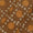Cotton Dabu Desert Sun Colour Geometric Printed Fabric freeshipping - SourceItRight