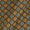 Buy Gaji Dark Olive Colour Geometric Print Fabric Online 9506CY
