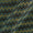 Buy Gaji Steel Blue Colour Chevron Print Fabric Online 9506ET