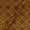 Gaji Mustard Orange Colour Ajrakh Print 45 Inches Width Fabric freeshipping - SourceItRight