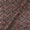  Ajrakh Pattern Natural Dyed Mashru Gaji Black Colour Block Print Fabric Online 9506TE 