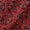 Ajrakh Pattern Natural Dyed Mashru Gaji Brick Red Colour Block Print Fabric Online 9506TJ