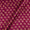 Gaji Magenta Colour Floral Print 45 Inches Width Fabric