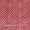 Gaji Sugar Coral Colour Geometric Print Fabric 9508JC