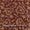 Buy Cotton Batik Print Brown Colour Fabric Online 9525L