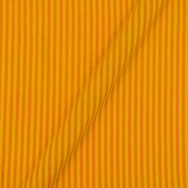 Slub Cotton Bright Yellow Colour Striped 43 Inches Width Fabric freeshipping - SourceItRight