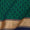 South Cotton Peacock Green Two Tone Two Tone Two Side Gold Border 40 Inches Width Fabric freeshipping - SourceItRight