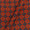 Buy Cotton Brick Colour Geometric Print Fabric Online 9549AI