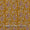 Cotton Mustard Colour Paisley Print Fabric Online 9562R
