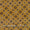 Ajarakh Inspired Mustard Colour Geometric Print 42 Inches Width Cotton Fabric freeshipping - SourceItRight