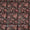 Kalamkari Black Colour Floral Jaal Print Mashru Gaji Fabric Online 9580BY