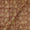 Buy Kalamkari Brick Colour Floral Jaal Print Mashru Gaji Fabric Online 9580CG