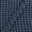Cotton Dark Blue Colour Geometric Print 43 Inches Width Kantha Doriya Fabric