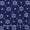 Cotton Indigo Colour Brasso Effect With Batik 45 Inches Width Fabric freeshipping - SourceItRight