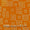 Cotton Golden Orange Colour Brasso Effect Wax Batik 43 Inches Width Fabric freeshipping - SourceItRight