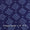Cotton Indigo Colour Brasso Effect Wax Batik Fabric 9658HA Online