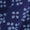 Cotton Purple Indigo Colour Brasso Effect Wax Batik Fabric 9658HK Online
