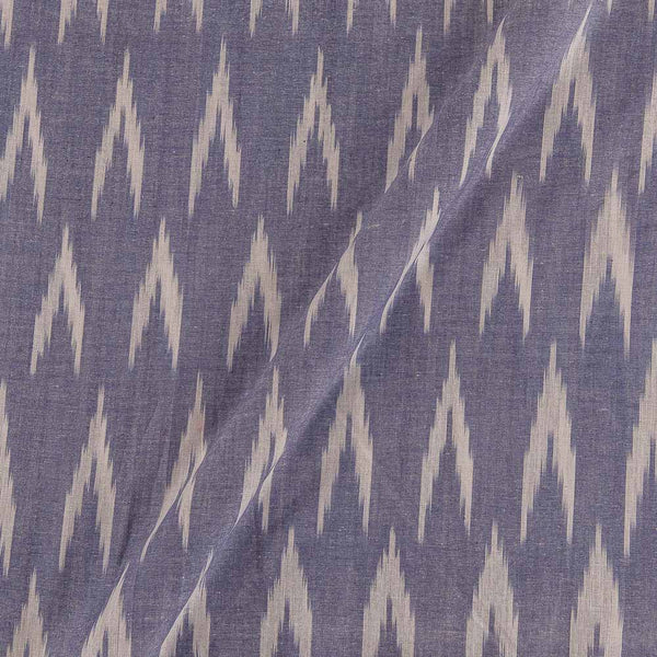 Buy Cotton Light Purple Colour Woven Ikat Type Fabric 9681HJ Online