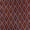 Cotton Maroon X Black Cross Tone Woven Ikat Type Fabric Online 9681KE