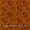 Assam Silk Feel Mustard Orange Colour Jaal Print Viscose Fabric Online 9695AU