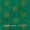 Buy Kasab Floral Butta Patan Gaji Emerald Green Colour Fabric Online 9712BD 