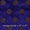 Gaji Kasab Floral Butta Deep Blue Colour Fabric Online 9712FR