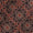 Ajarakh Cotton Dark Cedar Colour Natural Dye Block Print Fabric freeshipping - SourceItRight