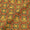 Ajarakh Cotton Mustard Colour Natural Dye Block Print Fabric freeshipping - SourceItRight