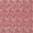 Linen Feel Dusty Rose Colour Gold Floral Jaal Print Slub Cotton Fabric Online 9717AH