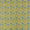 Cotton Lime Green Colour Floral Jaal Block Print Fabric Online 9725AU