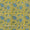 Cotton Lime Green Colour Floral Jaal Block Print Fabric Online 9725AU