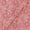 Cotton Peach Pink Colour Floral Jaal Block Print Fabric Online 9725BG