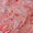Cotton Peach Pink Colour Floral Jaal Block Print Fabric Online 9725BG