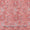 Cotton Peach Pink Colour Floral Jaal Block Print Fabric Online 9725BG