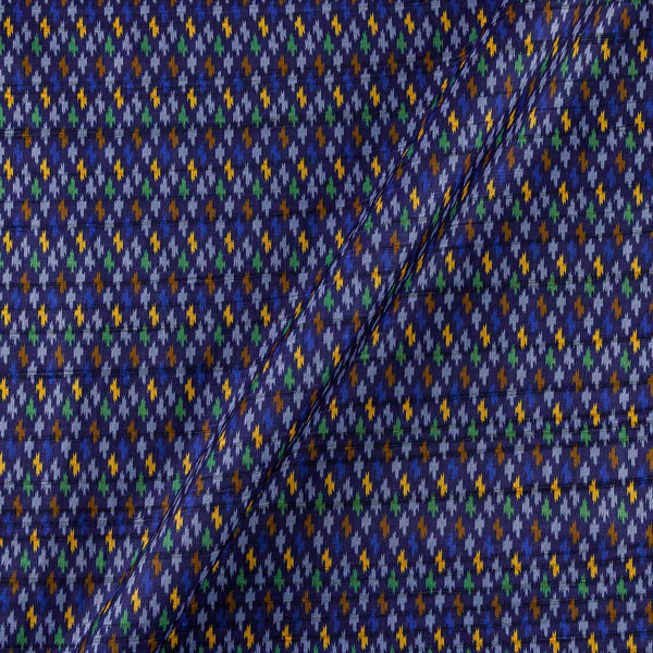 Buy Silk Ikat Design Violet Colour Tussar Fabric Online 9753AR