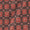 Poly Tussar Brown Colour 43 Inches Width Geometric Print Fabric freeshipping - SourceItRight