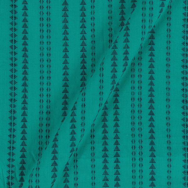 Cotton Self Jacqaurd Rama Green Colour 43 Inches Width Fabric freeshipping - SourceItRight
