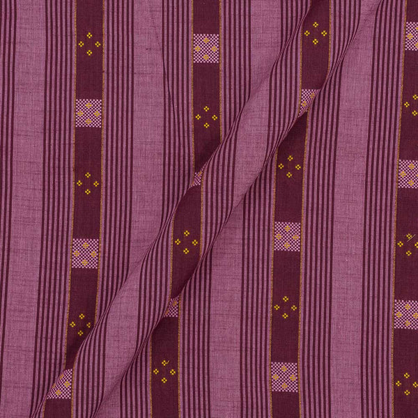 Cotton Magenta Colour Lurex Type Jaquard Fabric freeshipping - SourceItRight