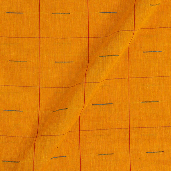 Cotton Orange Yellow Colour 43 Inches Width Geometric Pattern Jacquard Fabric freeshipping - SourceItRight