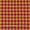 Cotton Self Jacquard Red & Yellow Colour Geometric Pattern 41 Inches Width Fabric freeshipping - SourceItRight