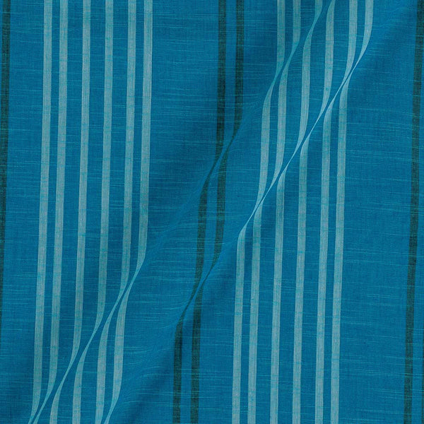Slub Cotton Blue Colour 43 Inches Width Striped Fabric freeshipping - SourceItRight